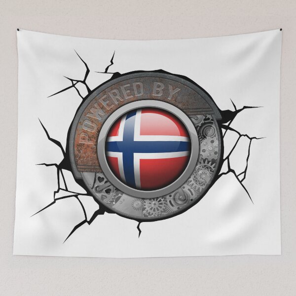 Item preview, Norway Steampunk Engine Powered By Norwegian National Pride designed and sold by onicon.