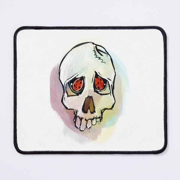 Item preview, The skull with the ladybug eyes designed and sold by piaggioart.