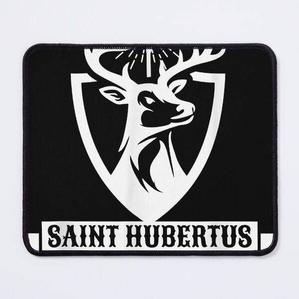 Item preview, Hubertus Hubert Patron Saint of Hunters Stag Catholic Men designed and sold by brandmyers.