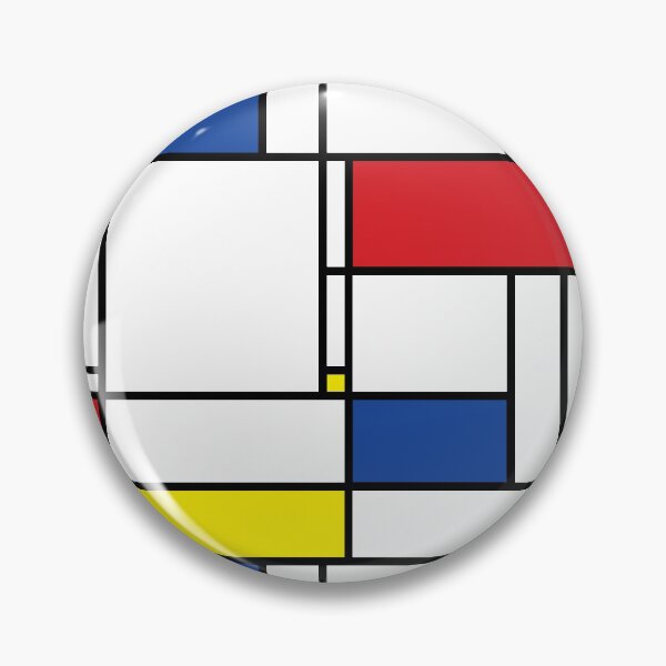Item preview, Mondrian Minimalist De Stijl Modern Art © fatfatin designed and sold by fatfatin.