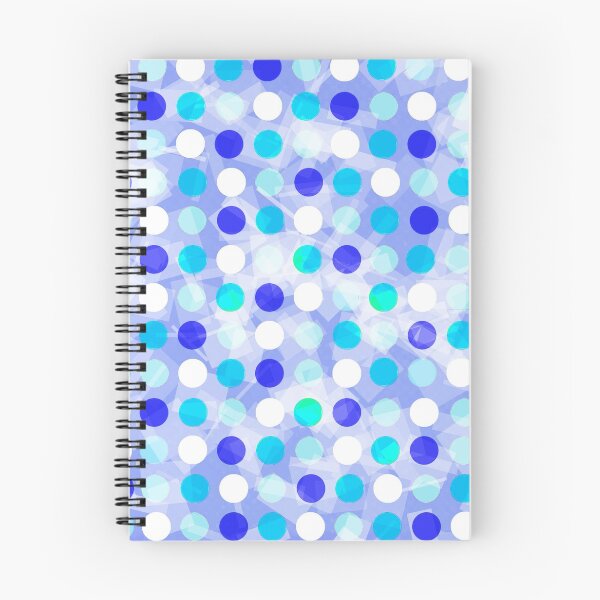 Item preview, Blueish poke dots designed and sold by JustLagoons.