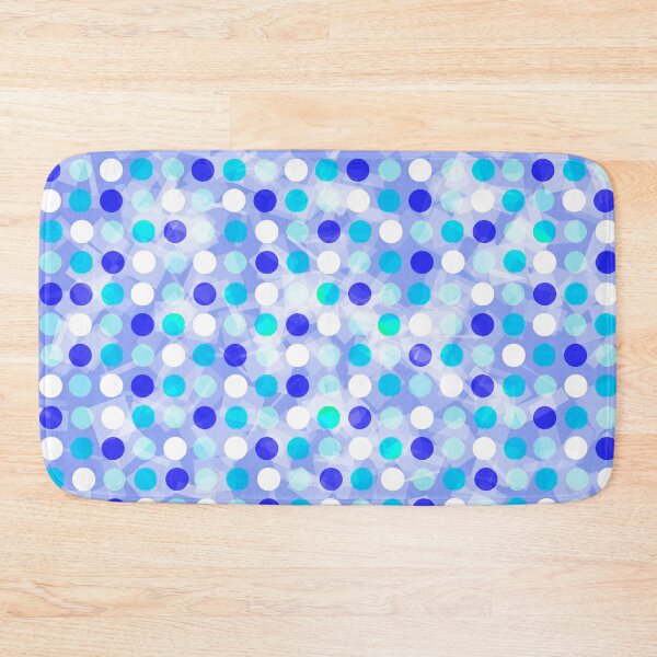 Item preview, Blueish poke dots designed and sold by JustLagoons.