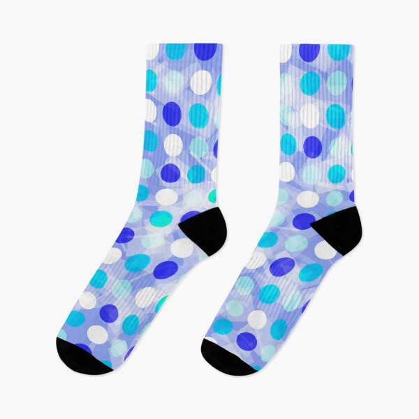 Item preview, Blueish poke dots designed and sold by JustLagoons.