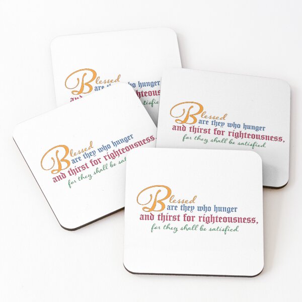 Item preview, Blessed are They Who Hunger and Thirst for Righteousness designed and sold by KTSubz Faith & Fun Designs.