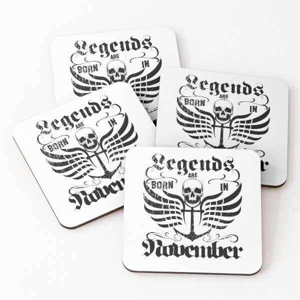 Item preview, Legends are born in November birthday designed and sold by shurikaner.