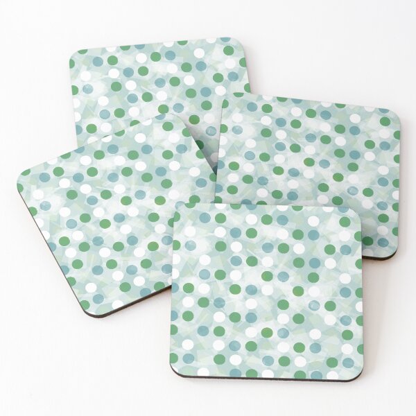 Item preview, Greenish dots designed and sold by JustLagoons.