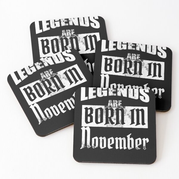 Item preview, Legends are born in November birthday designed and sold by shurikaner.