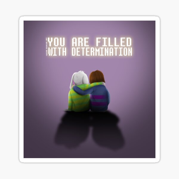 Determination Sticker