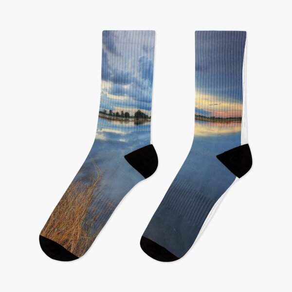 Item preview, Flooded Sunset in Thailand designed and sold by Huskyyy Designs.