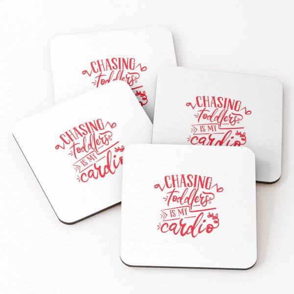 Item preview, Chasing Toddlers Is My Cardio Mom Hustle Quote designed and sold by Open Canvas.
