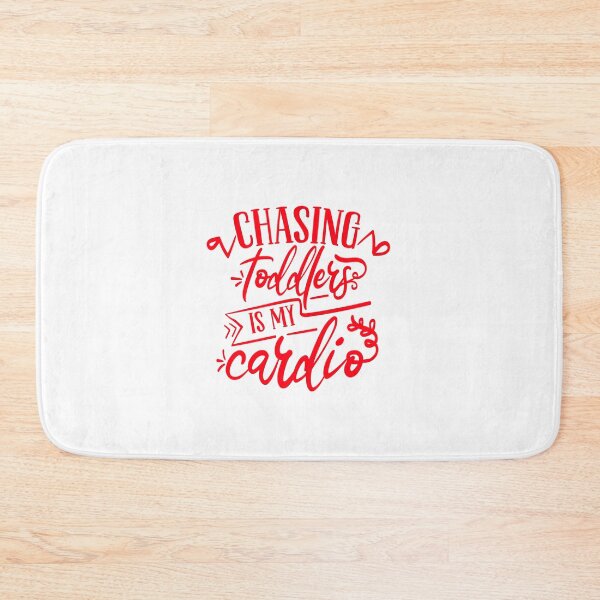 Item preview, Chasing Toddlers Is My Cardio Mom Hustle Quote designed and sold by Open Canvas.