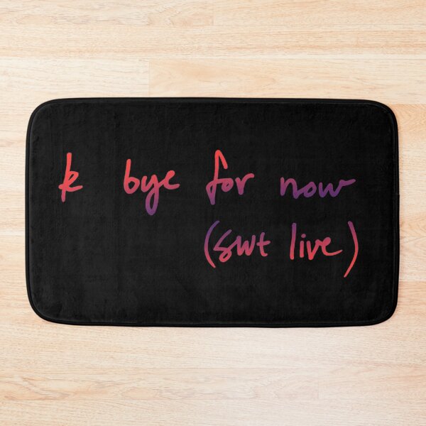 Item preview, K BYE FOR NOW. text designed and sold by remylocks.