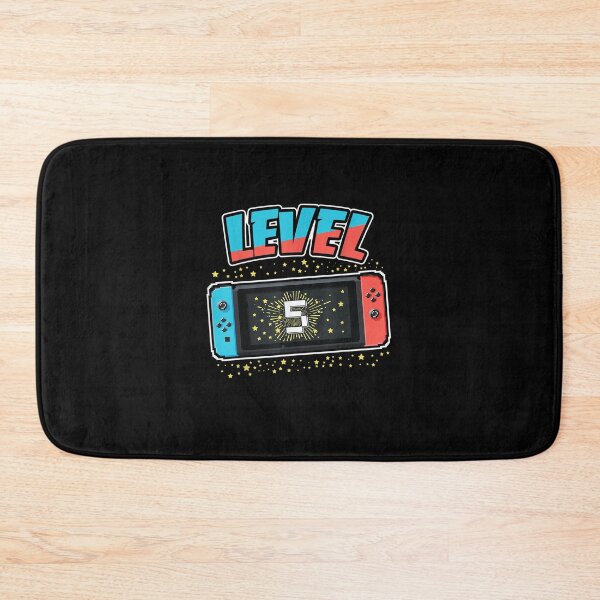 Item preview, Level 5 Birthday Boy 5 Years Old Video Games designed and sold by MasonshiNoor.