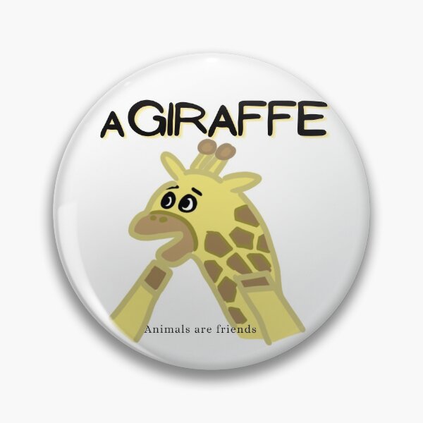 Item preview, A giraffe - Animals are friends designed and sold by 30xZero.