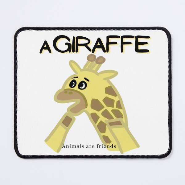 Item preview, A giraffe - Animals are friends designed and sold by 30xZero.