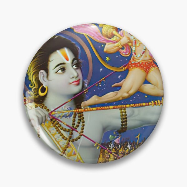 Item preview, Rare Vintage Illustrated Psychedelic Poster From Nepal - EDEN HASHISH CENTRE (Lord Rama & Hanuman) designed and sold by VISIBLECREATION.