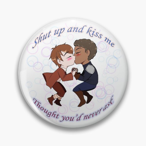 Item preview, Shut Up and Kiss Me designed and sold by IssaSellsStuff.