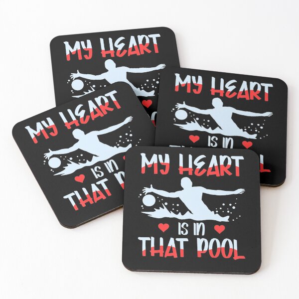 Item preview, Water Polo Player My Heart Is In That Pool designed and sold by EmmiSchramm.