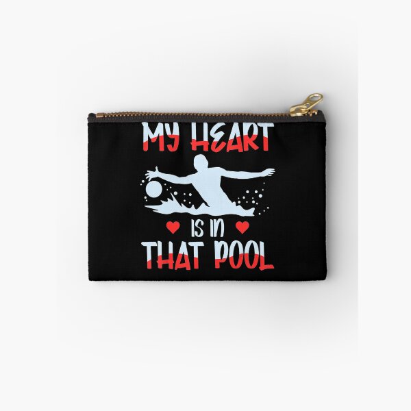 Item preview, Water Polo Player My Heart Is In That Pool designed and sold by EmmiSchramm.