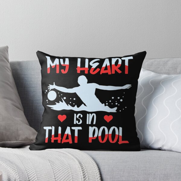 Item preview, Water Polo Player My Heart Is In That Pool designed and sold by EmmiSchramm.