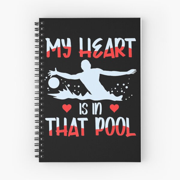 Item preview, Water Polo Player My Heart Is In That Pool designed and sold by EmmiSchramm.