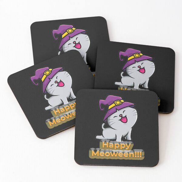 Item preview, Happy Meoween!!! designed and sold by CuddlyTikee.