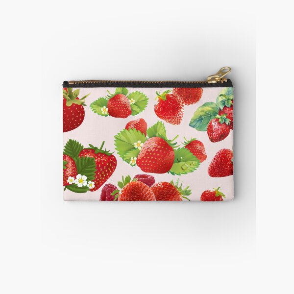 Item preview, strawberry hand drawn pattern designed and sold by Special-Ninja.
