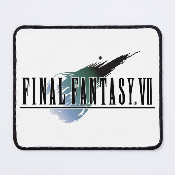 Item preview, Final Fantasy VII Logo designed and sold by MutsKunArtistry.
