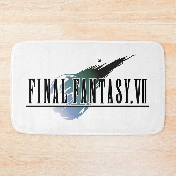 Item preview, Final Fantasy VII Logo designed and sold by MutsKunArtistry.