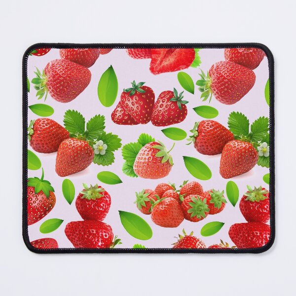 Item preview, strawberry hand drawn pattern designed and sold by Special-Ninja.