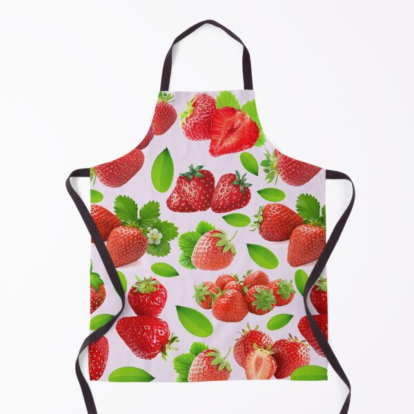 Item preview, strawberry hand drawn pattern designed and sold by Special-Ninja.