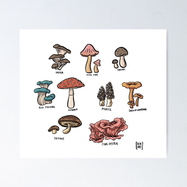 Item preview, Mushroom party  designed and sold by bcrart.