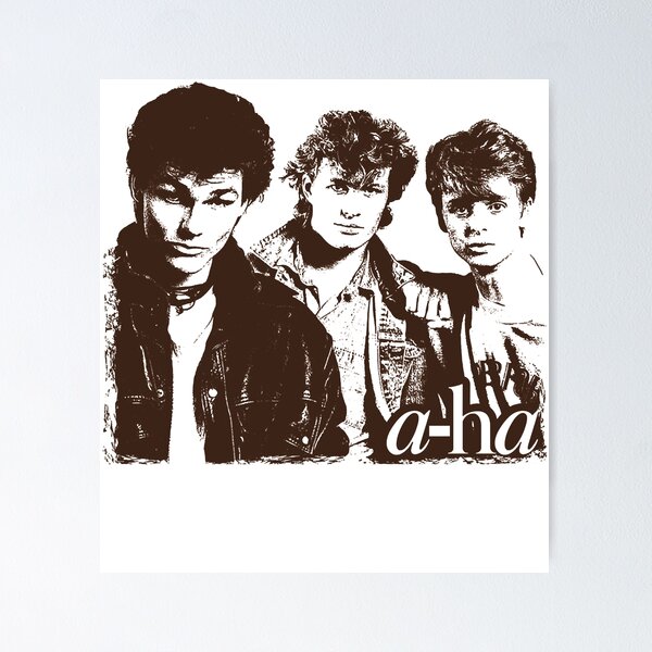 アート・デザイン・音楽 a-ha THE OFFICIAL PHOTO BOOK A Ha Band Wall Art for Sale | Redbubble
