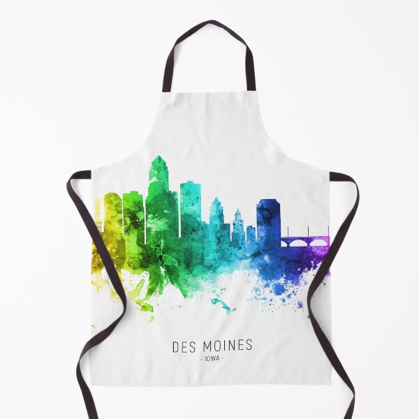 Item preview, Des Moines Iowa Skyline designed and sold by ArtPrints.