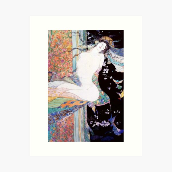 Yoshitaka Amano - Nude Fantasy Art Print