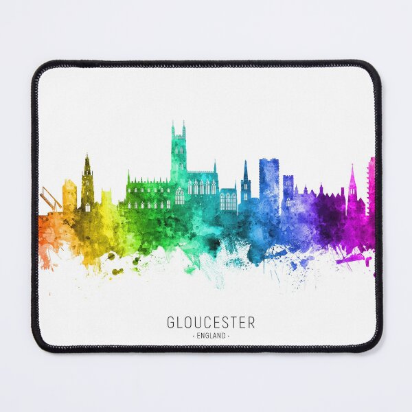 Item preview, Gloucester England Skyline designed and sold by ArtPrints.