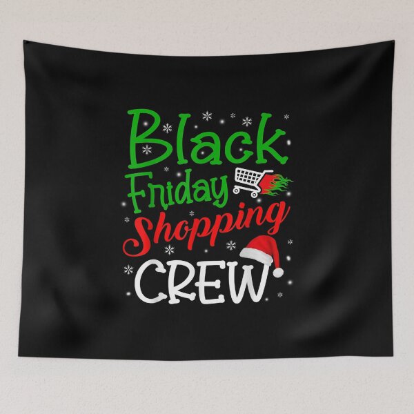 Item preview, Friday Shopping Crew Christmas Black Shopping Family Group designed and sold by Peterknigh.