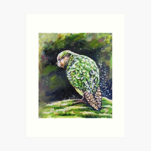 Item preview, Kakapo Bird by Ira designed and sold by Ira Mitchell.