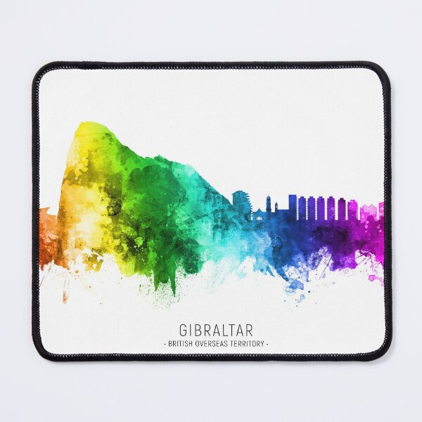 Artikelvorschau, Gibraltar Skyline entworfen und verkauft von ArtPrints.