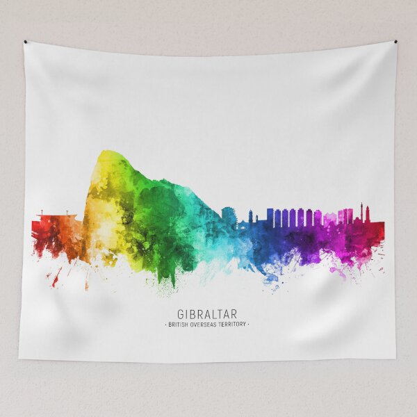 Item preview, Gibraltar Skyline designed and sold by ArtPrints.