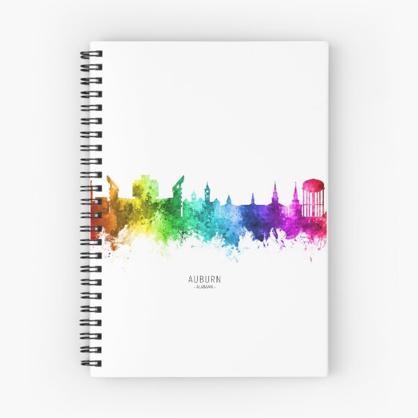 Item preview, Auburn Alabama Skyline designed and sold by ArtPrints.
