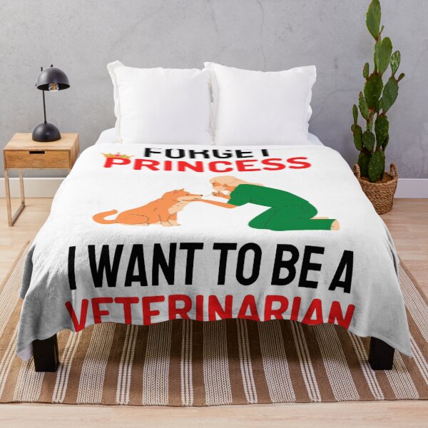 Item preview, Forget Princess I Want To Be Veterinarian Funny Veterinarian Dog And Pet Lover designed and sold by chetan786.
