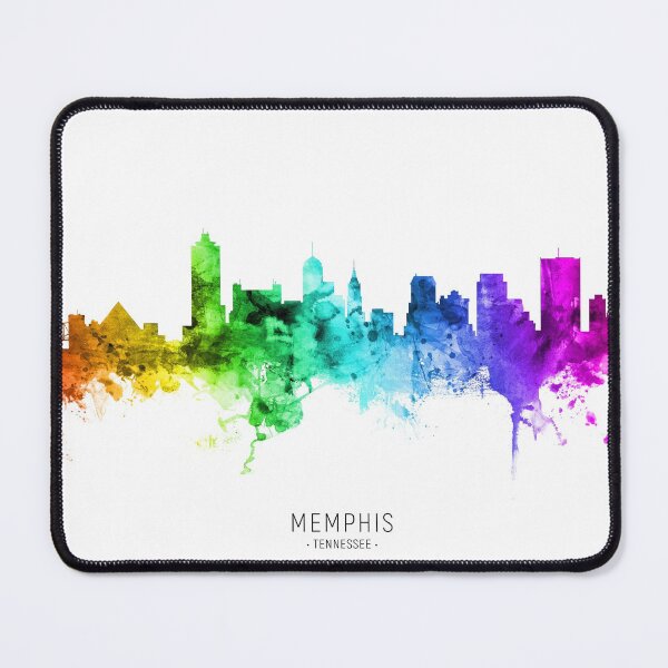 Item preview, Memphis Tennessee Skyline designed and sold by ArtPrints.