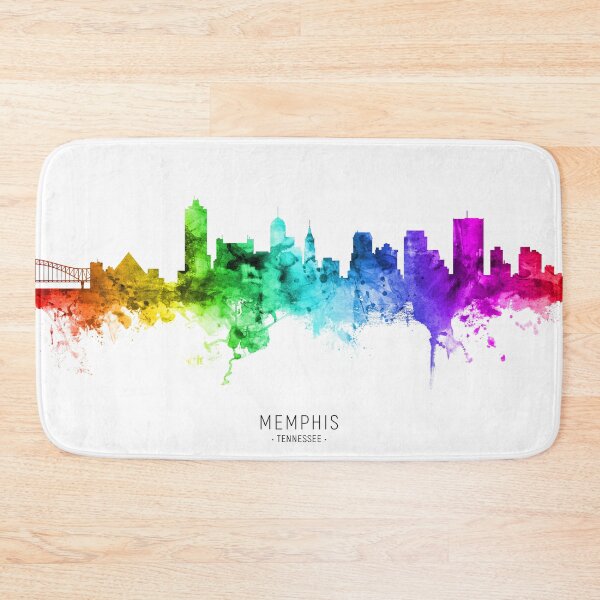 Item preview, Memphis Tennessee Skyline designed and sold by ArtPrints.