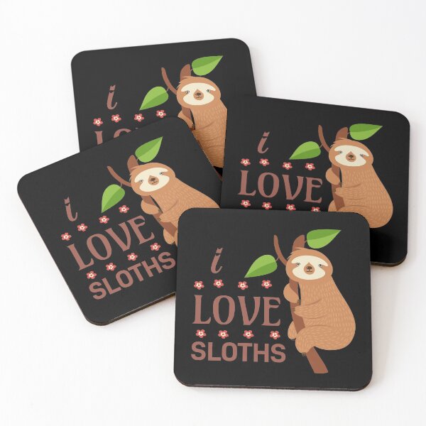 Item preview, Sloth I Love Sloths designed and sold by der-faun.