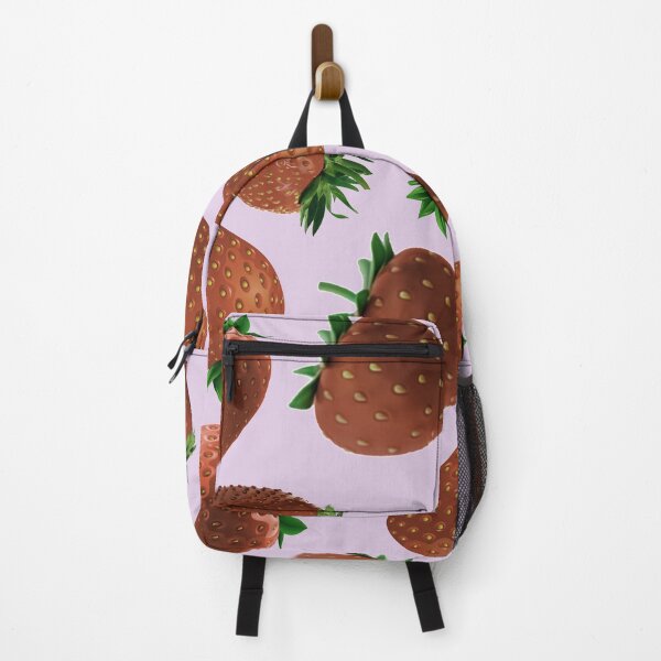 Item preview, strawberry hand drawn pink color pattern designed and sold by Special-Ninja.