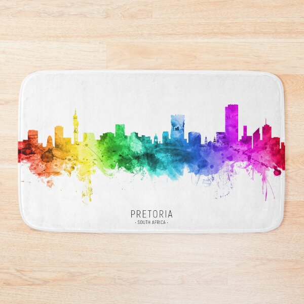 Item preview, Pretoria South Africa Skyline designed and sold by ArtPrints.