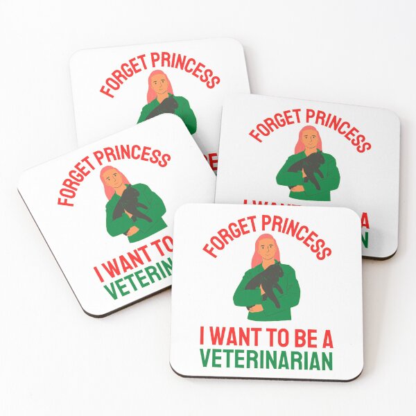Item preview, Forget Princess I Want To Be Veterinarian Funny Veterinarian Dog And Pet Lover designed and sold by chetan786.
