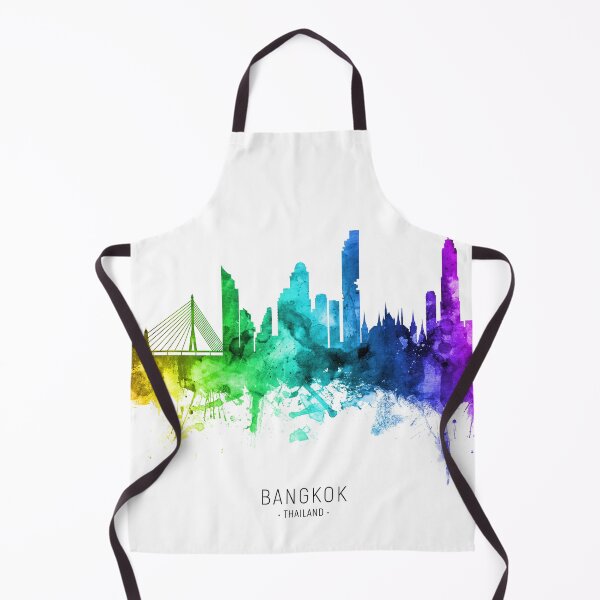 Item preview, Bangkok Thailand Skyline designed and sold by ArtPrints.