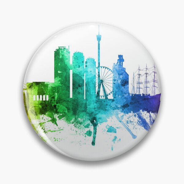 Item preview, Gothenburg Sweden Skyline designed and sold by ArtPrints.